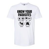 Funny Political Meme Know Your Parasites Softstyle CVC T-Shirt