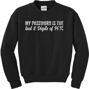 Funny Pi Math Science Teacher 3.14 Funny Pi Day Lovers Kids Sweatshirt