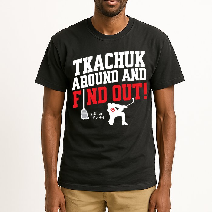 Florida P.A.N.T.H.E.R.S Matthew Tkachuk Around And Find Out Tall T-Shirt