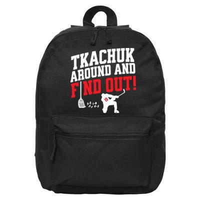 Florida P.A.N.T.H.E.R.S Matthew Tkachuk Around And Find Out 16 in Basic Backpack