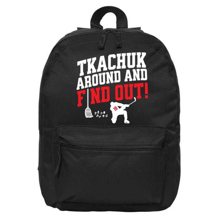 Florida P.A.N.T.H.E.R.S Matthew Tkachuk Around And Find Out 16 in Basic Backpack