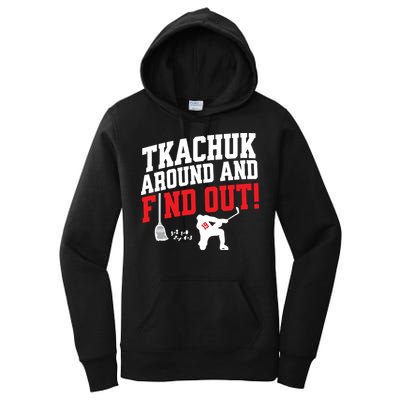 Florida Tkachuk Around And Find Out Women's Pullover Hoodie