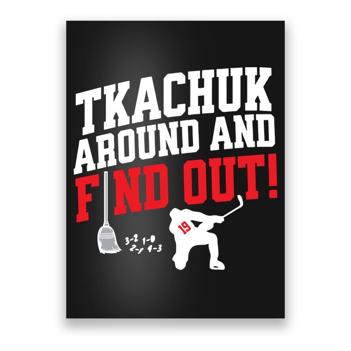 Florida P.A.N.T.H.E.R.S Matthew Tkachuk Around And Find Out Poster