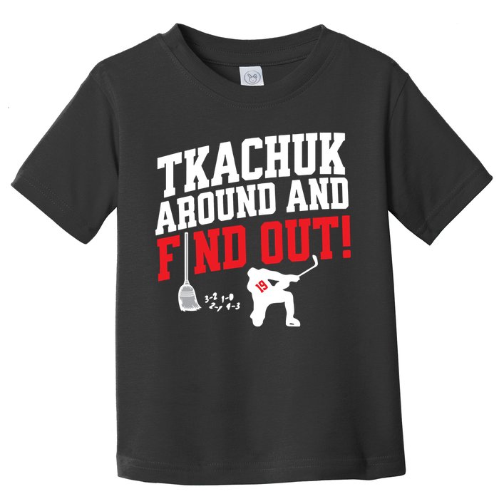 Florida P.A.N.T.H.E.R.S Matthew Tkachuk Around And Find Out Toddler T-Shirt