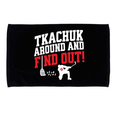 Florida P.A.N.T.H.E.R.S Matthew Tkachuk Around And Find Out Microfiber Hand Towel