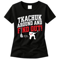 Florida P.A.N.T.H.E.R.S Matthew Tkachuk Around And Find Out Womens T-Shirt