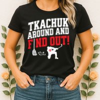 Florida P.A.N.T.H.E.R.S Matthew Tkachuk Around And Find Out Womens T-Shirt