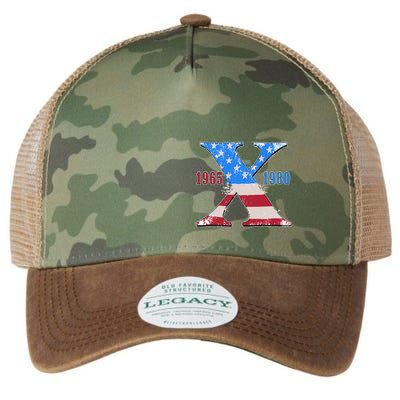 Funny Proud Member Of The Fuck Your Feelings Generation X 1965 1980 Front Back Legacy Tie Dye Trucker Hat