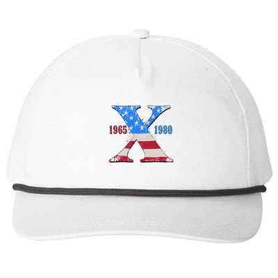 Funny Proud Member Of The Fuck Your Feelings Generation X 1965 1980 Front Back Snapback Five-Panel Rope Hat