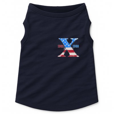 Funny Proud Member Of The Fuck Your Feelings Generation X 1965 1980 Front Back Doggie Tank