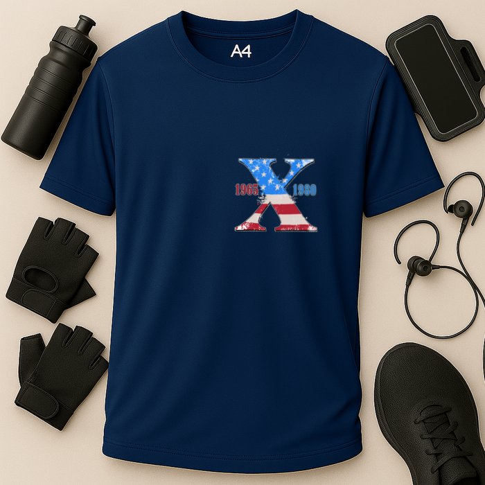 Funny Proud Member Of The Fuck Your Feelings Generation X 1965 1980 Front Back Cooling Performance Crew T-Shirt
