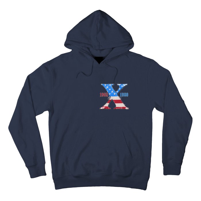 Funny Proud Member Of The Fuck Your Feelings Generation X 1965 1980 Front Back Hoodie