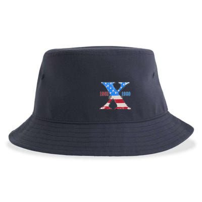 Funny Proud Member Of The Fuck Your Feelings Generation X 1965 1980 Front Back Sustainable Bucket Hat