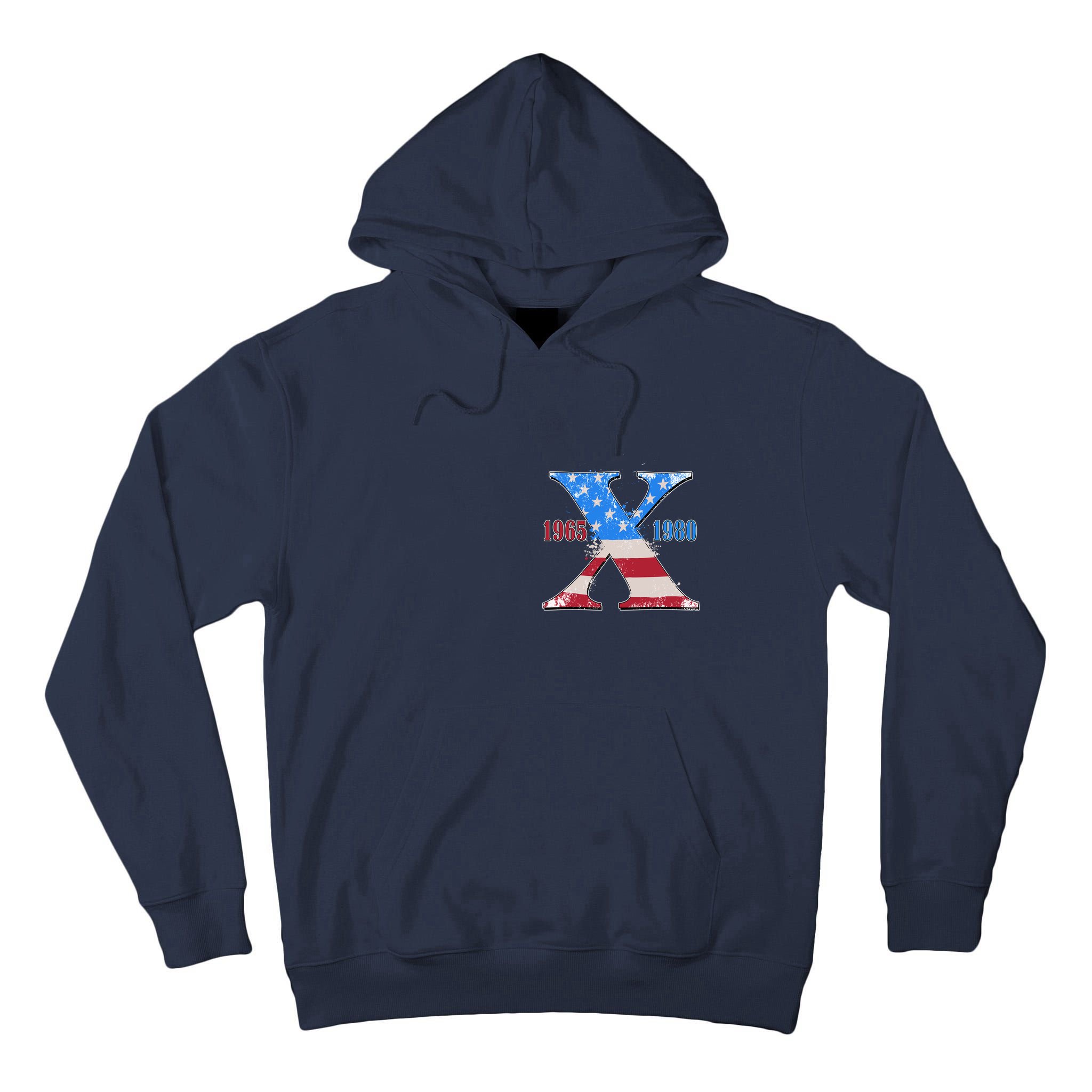 Funny Proud Member Of The Fuck Your Feelings Generation X 1965 1980 Front Back Tall Hoodie