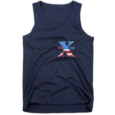 Funny Proud Member Of The Fuck Your Feelings Generation X 1965 1980 Front Back Tank Top