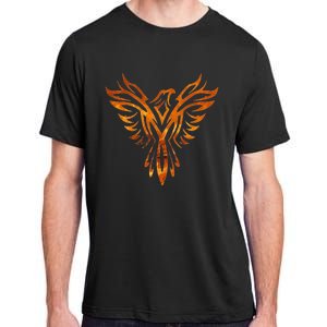 Fire Phoenix Mythical Bird Rising Born Again Adult ChromaSoft Performance T-Shirt