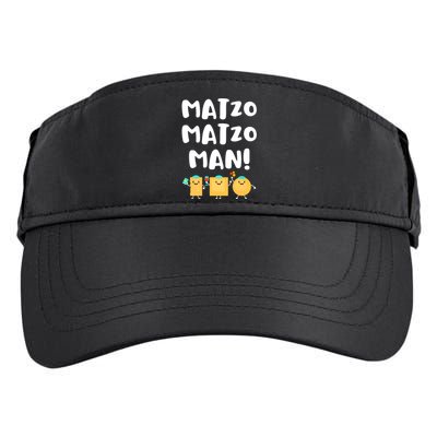 Funny Passover Matzo Matzo Man Jewish Seder Family Adult Drive Performance Visor