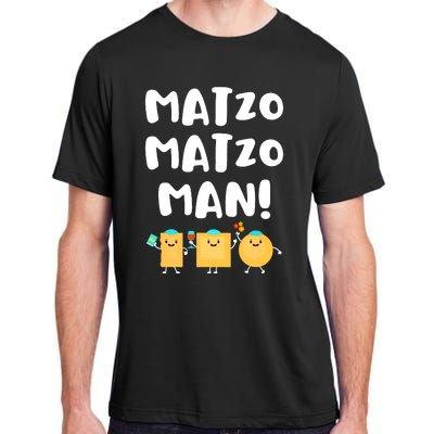 Funny Passover Matzo Matzo Man Jewish Seder Family Adult ChromaSoft Performance T-Shirt