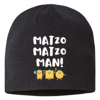 Funny Passover Matzo Matzo Man Jewish Seder Family Sustainable Beanie