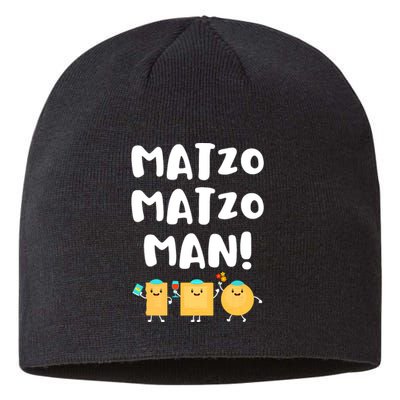 Funny Passover Matzo Matzo Man Jewish Seder Family Sustainable Beanie