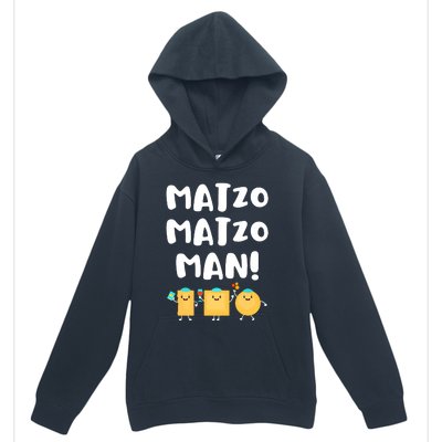 Funny Passover Matzo Matzo Man Jewish Seder Family Urban Pullover Hoodie