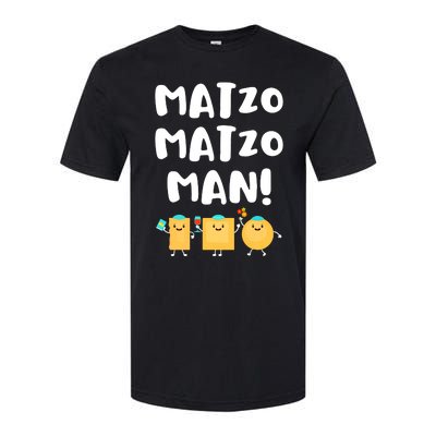 Funny Passover Matzo Matzo Man Jewish Seder Family Softstyle CVC T-Shirt