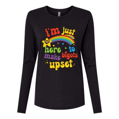 Funny Pride Month Lgbt Ally Gay Rights Womens Cotton Relaxed Long Sleeve T-Shirt