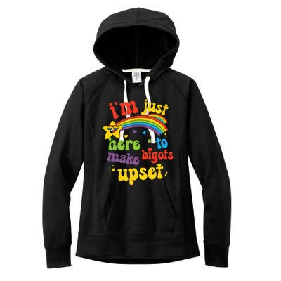 Funny Pride Month Lgbt Ally Gay Rights Women's Fleece Hoodie