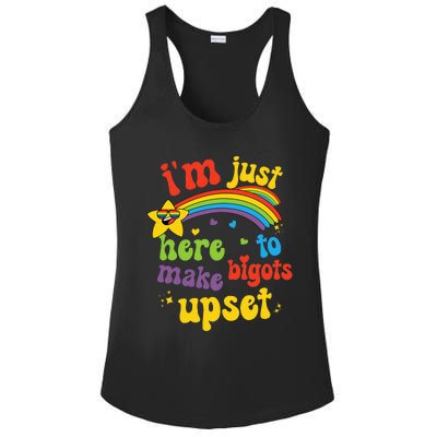 Funny Pride Month Lgbt Ally Gay Rights Ladies PosiCharge Competitor Racerback Tank