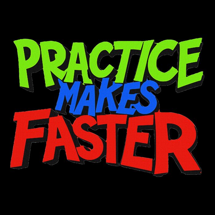 Funny Practice Makes Faster Daily Commute Backpack