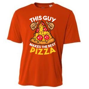 Funny Pizza Maker Gift For Men Women Cool Guy Best Pizza Gift Cooling Performance Crew T-Shirt