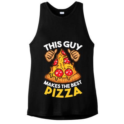 Funny Pizza Maker Gift For Men Women Cool Guy Best Pizza Gift Ladies PosiCharge Tri-Blend Wicking Tank