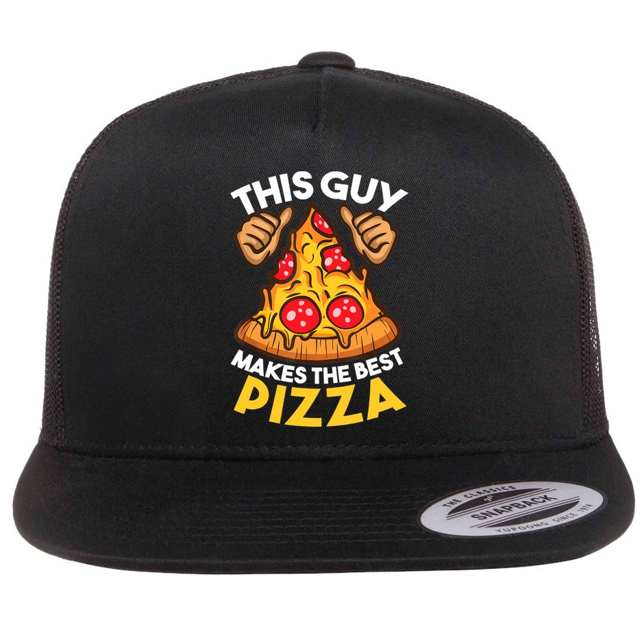 Funny Pizza Maker Gift For Men Women Cool Guy Best Pizza Gift Flat Bill Trucker Hat