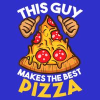 Funny Pizza Maker Gift For Men Women Cool Guy Best Pizza Gift Polo