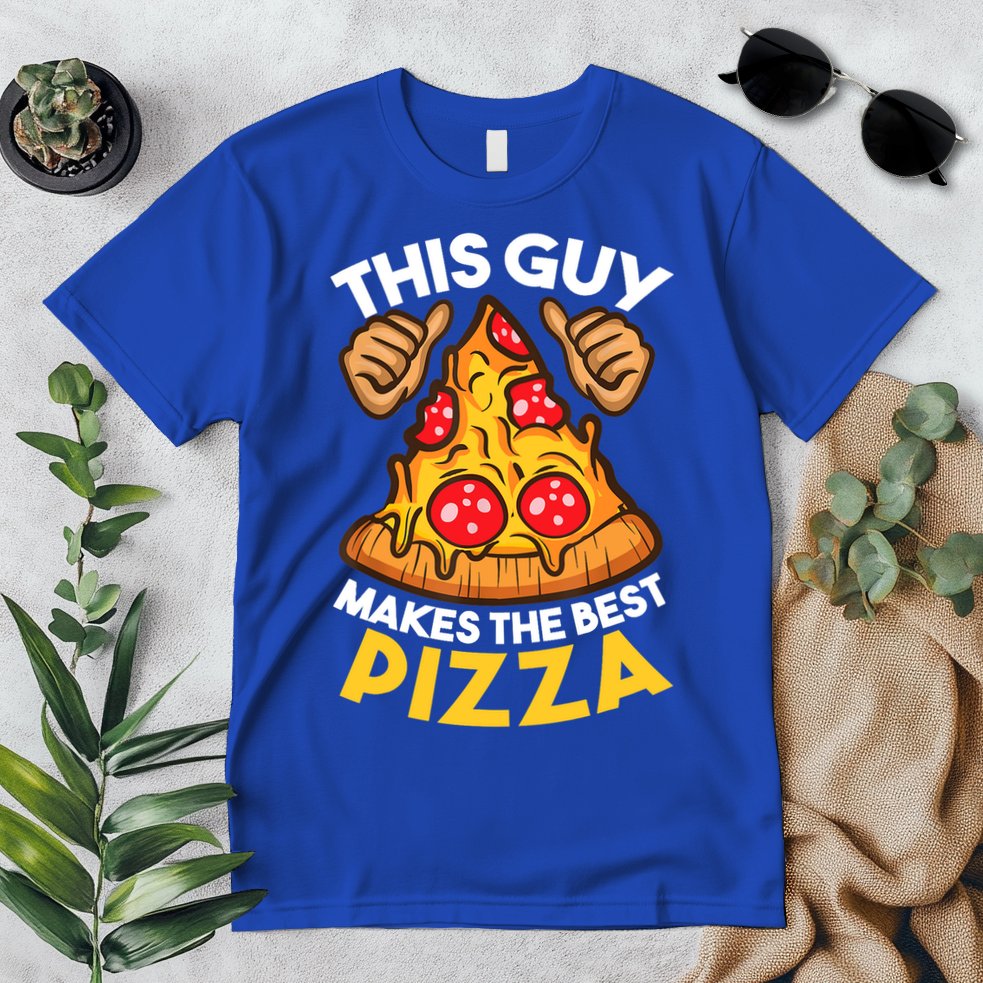 Funny Pizza Maker Gift For Men Women Cool Guy Best Pizza Gift Premium T-Shirt
