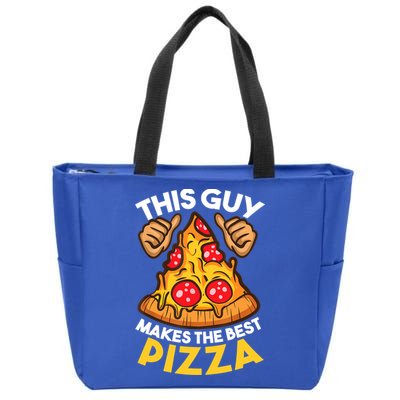 Funny Pizza Maker Gift For Men Women Cool Guy Best Pizza Gift Zip Tote Bag