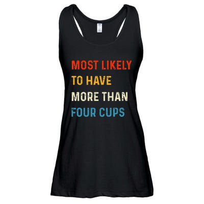 Funny Passover Most Likely More Than Four Cups Seder Matzah Ladies Essential Flowy Tank