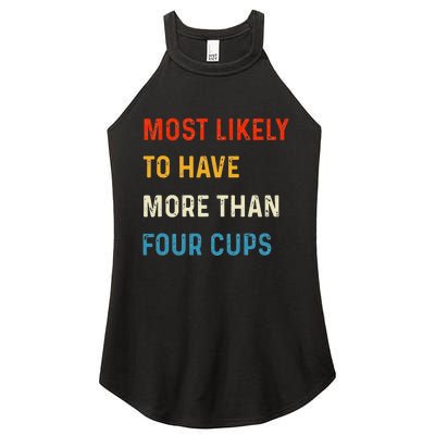 Funny Passover Most Likely More Than Four Cups Seder Matzah Women's Perfect Tri Rocker Tank