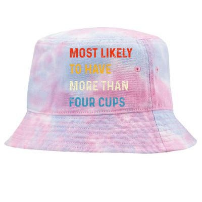 Funny Passover Most Likely More Than Four Cups Seder Matzah Tie-Dyed Bucket Hat