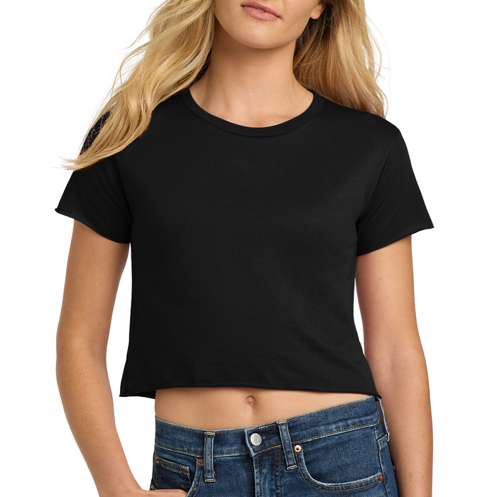 Funny Programmer Meaning Computer Coder Wizard Magician Gift Women's Crop Top Tee
