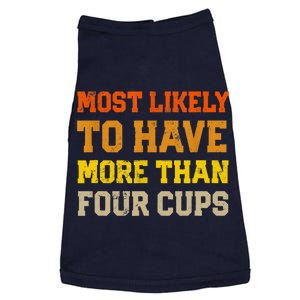 Funny Passover Most Likely To Have More Than Four Cups Matzo Doggie Tank