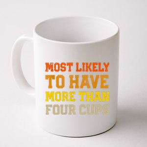 Funny Passover Most Likely To Have More Than Four Cups Matzo Coffee Mug