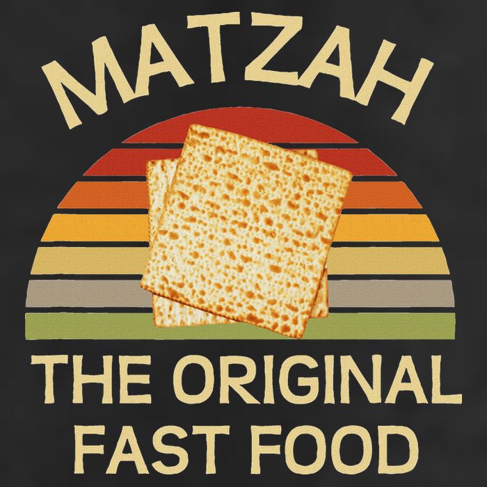 Funny Passover Matzah The Original Fast Food Seder Matzo Cool Comfort Performance Bucket Hat