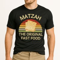 Funny Passover Matzah The Original Fast Food Seder Matzo Cooling Performance Crew T-Shirt