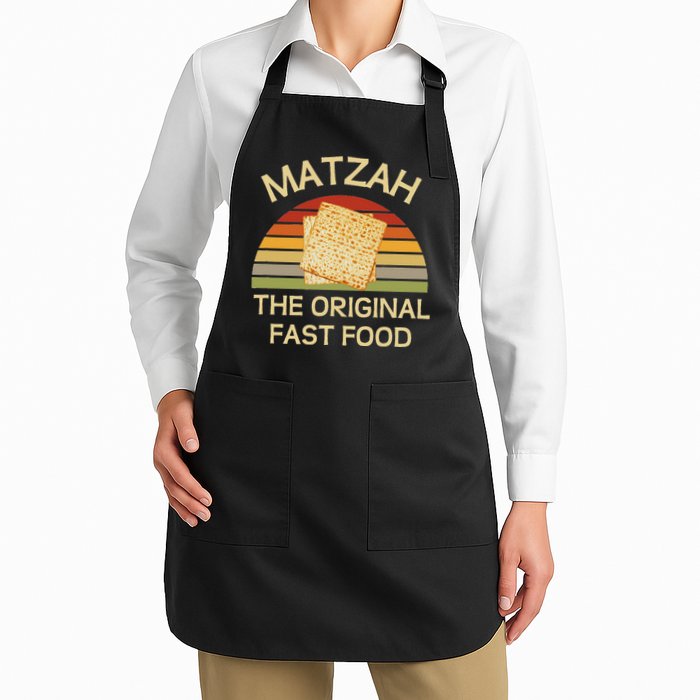 Funny Passover Matzah The Original Fast Food Seder Matzo Apron