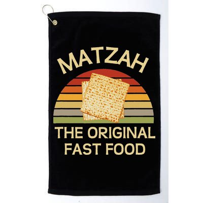Funny Passover Matzah The Original Fast Food Seder Matzo Golf Towel