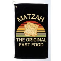 Funny Passover Matzah The Original Fast Food Seder Matzo Golf Towel