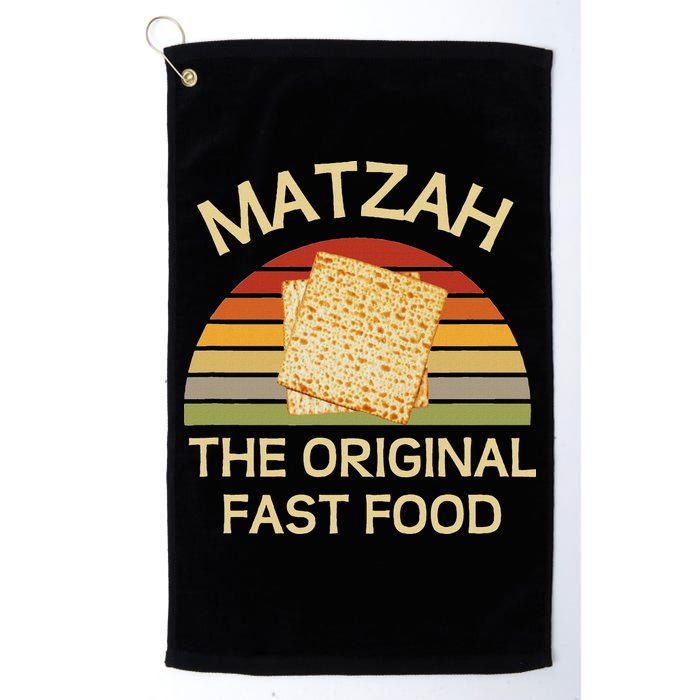 Funny Passover Matzah The Original Fast Food Seder Matzo Golf Towel