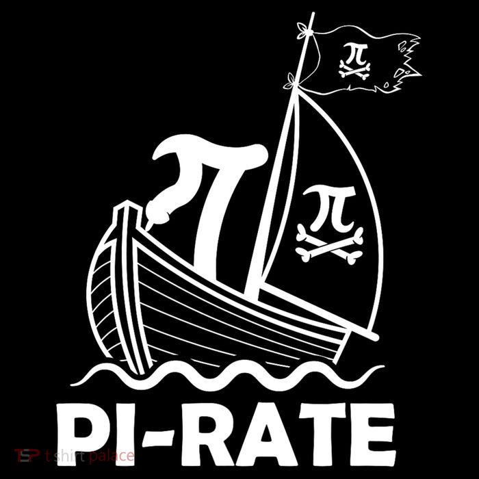 Funny Pi-rate Math Teacher Pi Day Button