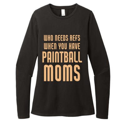 Funny Paintball Mom Mother Paintballer Gift Womens CVC Long Sleeve Shirt